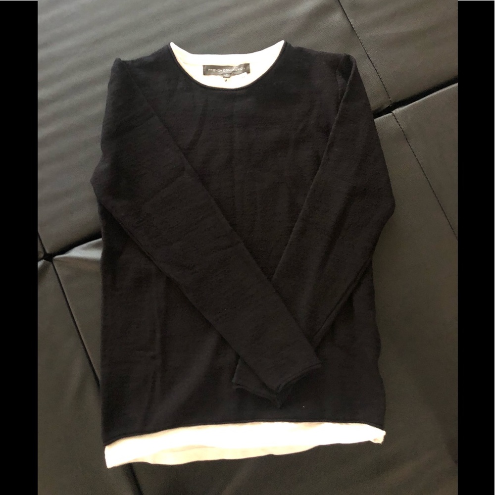 French connection warm long sleeve shirts. Size S